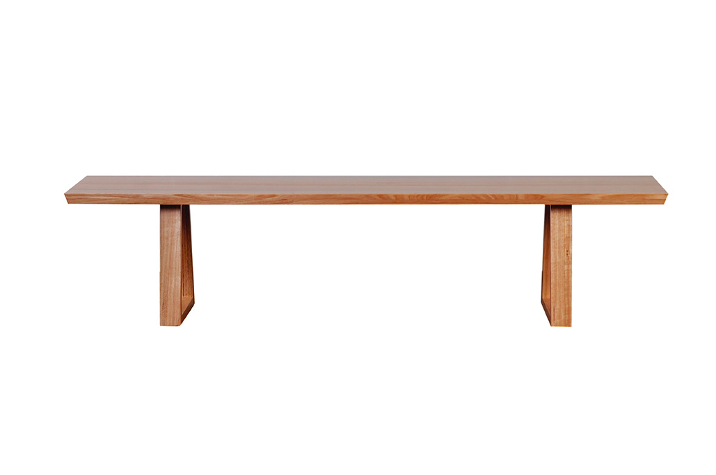 ZEN Medium Bench Seat Sapphire Wood