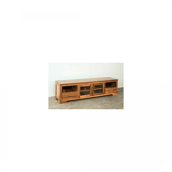 FLINDERS Large Entertainment Unit | Sapphire Wood