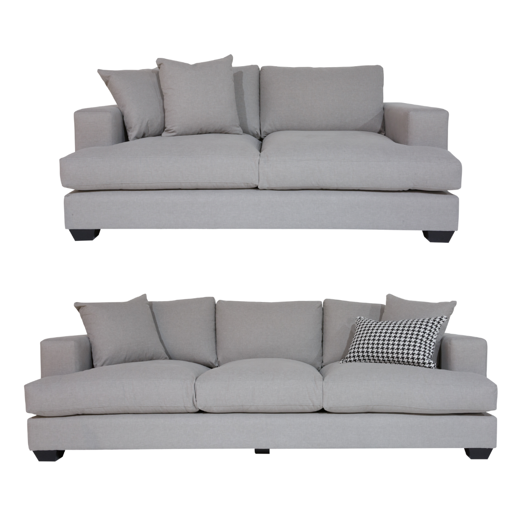 COCO 3 1/2 & 2 1/2 seater package Sapphire Wood